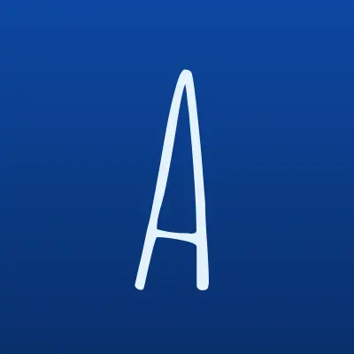 Адрон, магазин продуктов, лого-визитка