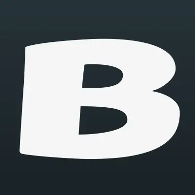 Батон, продуктовый дискаунтер, лого-визитка